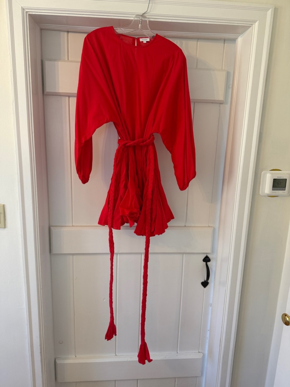 RHODE Red Ella Dress - Picture 3 of 6